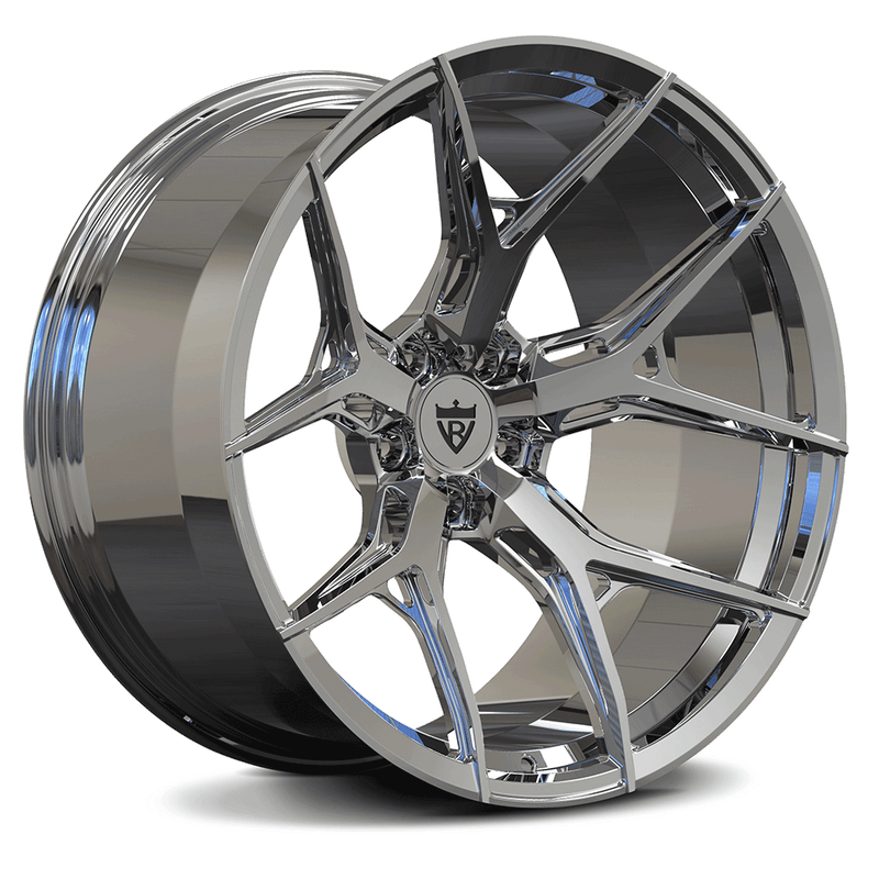Super Concave Forged Performance Monoblock Wheels for BMW X5 -RVRN RV-MJ25 Chrome Rims 