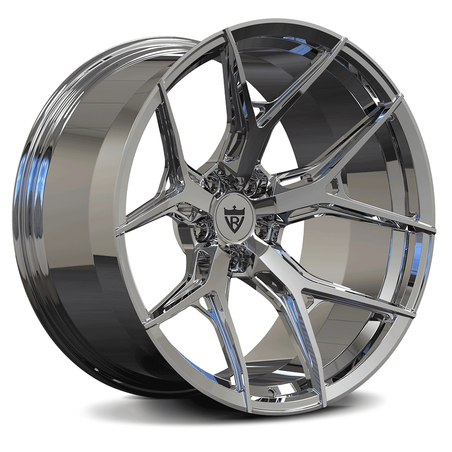 Super Concave Forged Performance Monoblock Wheels for BMW X5 -RVRN RV-MJ25 Chrome Rims 