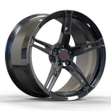 RVRN RV-MM01 black chrome Porsche 5 spoke performance forged wheels