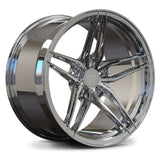 RV-MP03: CUSTOM FORGED MONOBLOCK 5 SPOKE WHEELS