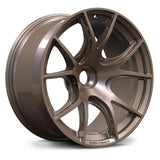 RV-MR01 forged monoblock center lock style Y-spoke wheel bronze finish