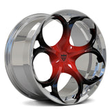 Chrome RV-MS016 corvette wheels forged custom luxury performance finish