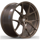 RVRN RV-MS102 bronze Tesla Model Y custom wheels with lightweight forged engineering and flush fitment