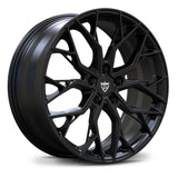 RVRN RV-MV01 forged monoblock black rims designed for Porsche performance SUV fitments with premium forged aluminum construction