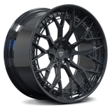 Deep concave forged wheel from RVRN with modern Y spoke architecture suitable for high-performance exotic vehicle builds