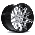 RVRN Wheels RV-T081 BMW M3 deep dish forged wheels with polish and black finish