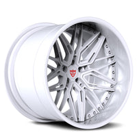 RVRN RV-T081 lightweight forged JDM custom wheels for Toyota GT86 with white finish and deep dish styling