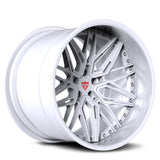 RVRN RV-T081 lightweight forged JDM custom wheels for Toyota GT86 with white finish and deep dish styling
