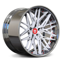 RVRN RV-T081 lamborghini style multi spoke wheels deep dish design aggressive stance and geometric layout