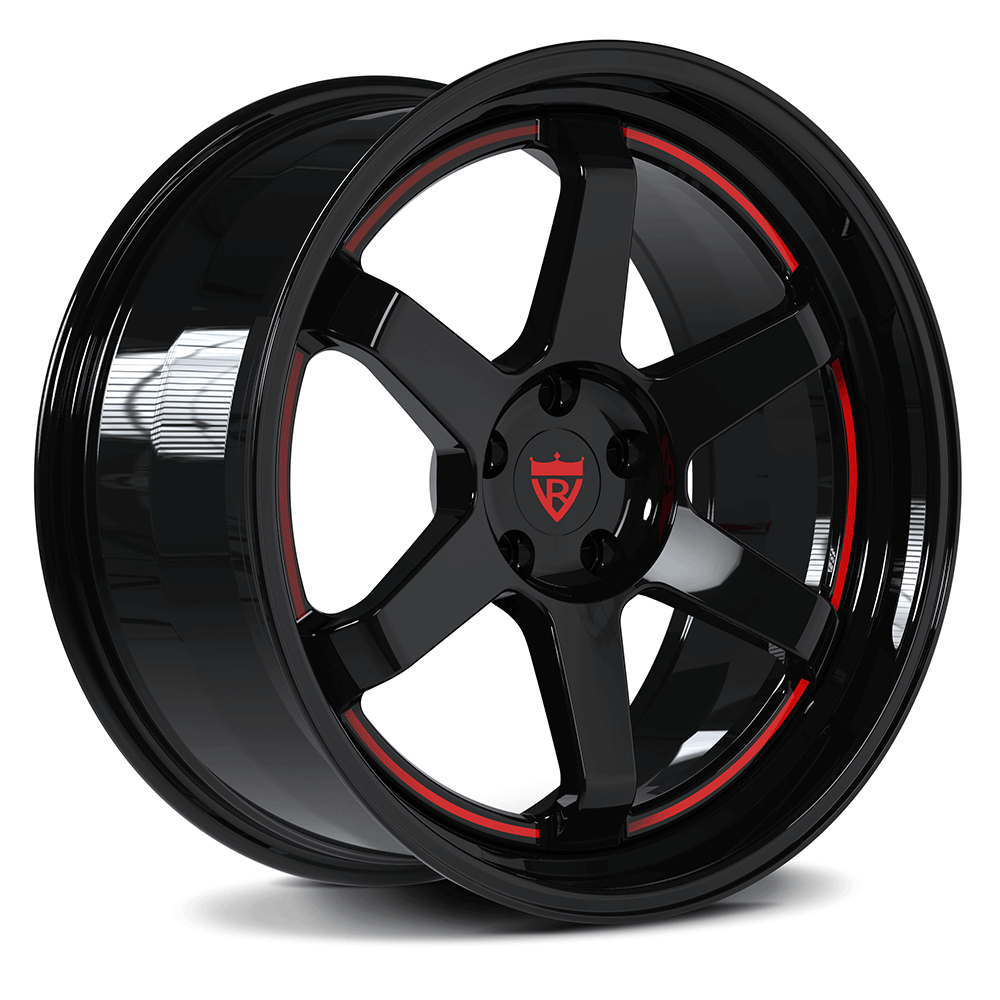 Custom Forged 6 Spoke Wheels | RV-DF37 2-Piece Rims – RVRN WHEELS