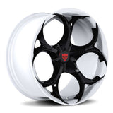 custom forged wheels for maserati gloss black monoblock lightweight performance