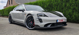 Stylish RVRN Wheels on a custom forged electric vehicle showcasing RVRN Vehicle Gallery aesthetics.