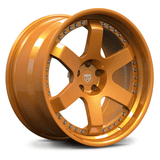 Transparent Bronze finish forged 2-piece step lip wheels by RVRN – elegant and performance-driven design.