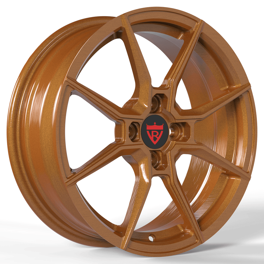 1 PIECE FORGED WHEELS SERIES : RV-MB082 Brushed Bronze - RVRN WHEELS