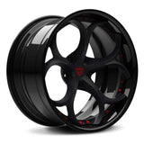 wheels for Acura-custom forged 2-piece rims RV-DS016-RVRN Forged