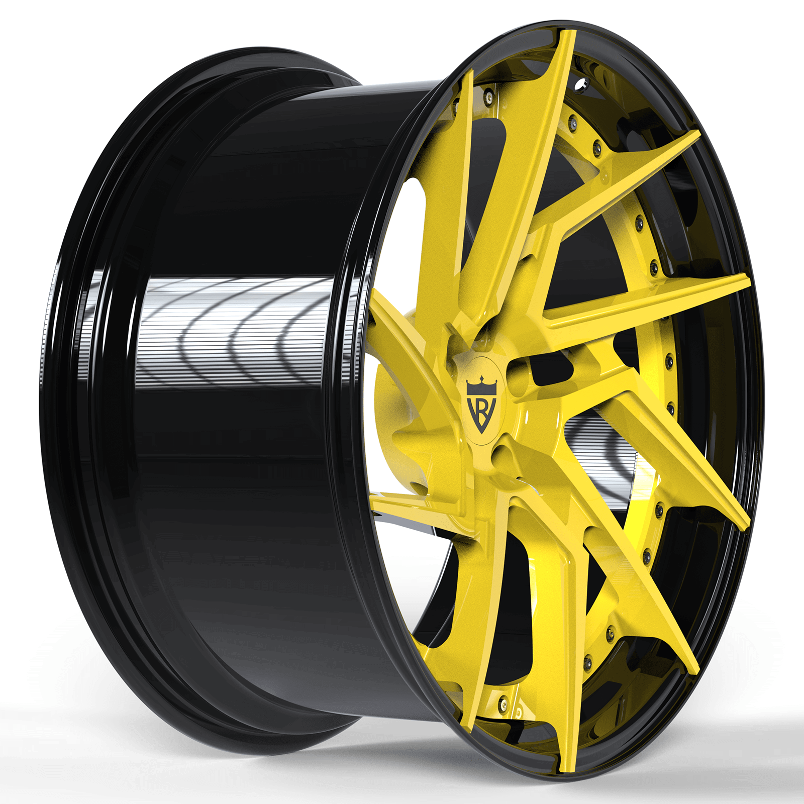 CUSTOM 2 PIECE FORGED CONCAVE WHEELS : RV-DF041-RVRN FORGED