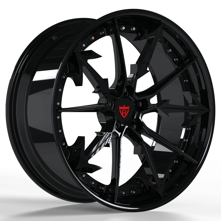 BLACK CUSTOM FORGED WHEELS | 1/2/3-PIECE -RVRN FORGED