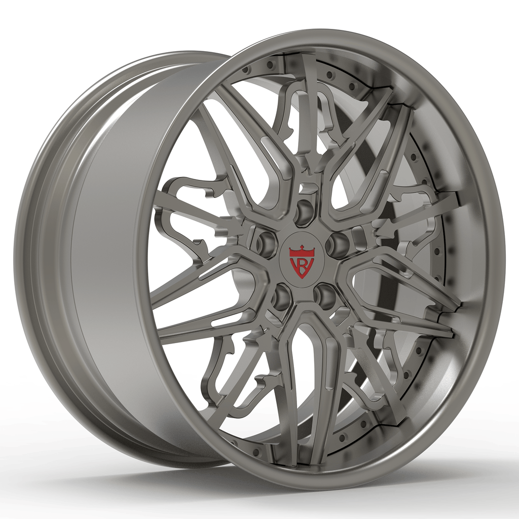 Maserati Wheel Rims CUSTOM 3 PIECE FORGED MASERATI WHEELS : RM-01 | RVRN FORGED