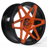 RVRN RV-MA71 polished forged star wheels detail premium custom forged wheel craftsmanship for luxury performance cars