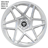 RVRN RV-MA71 concave star wheels custom forged lightweight wheels engineered for Audi and performance vehicle