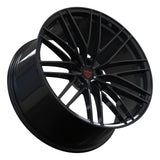 custom forged Audi rims Y spoke structure detail RV-MQ81 monoblock lightweight forged wheel engineering close-up