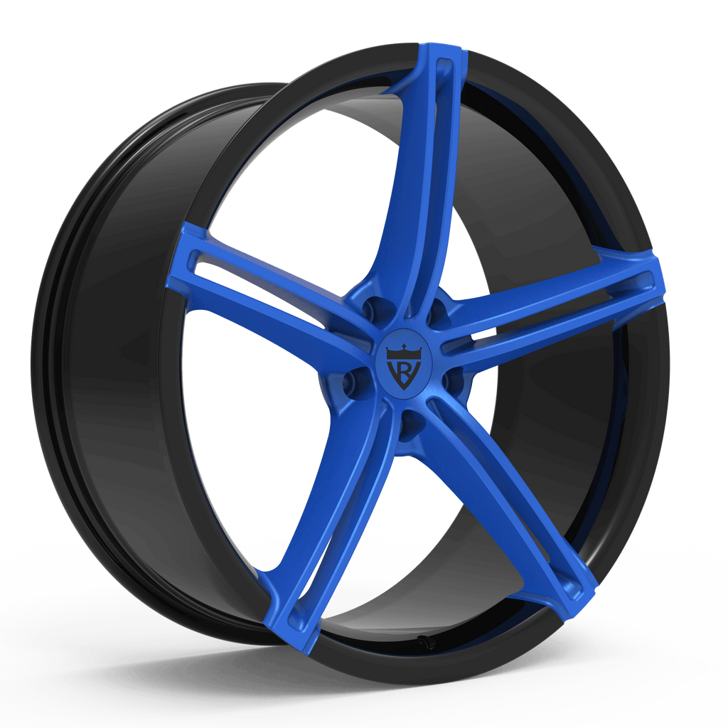 CUSTOM MONOBLOCK MAROON 5 SPOKE FORGED WHEELS: RV-MS63B