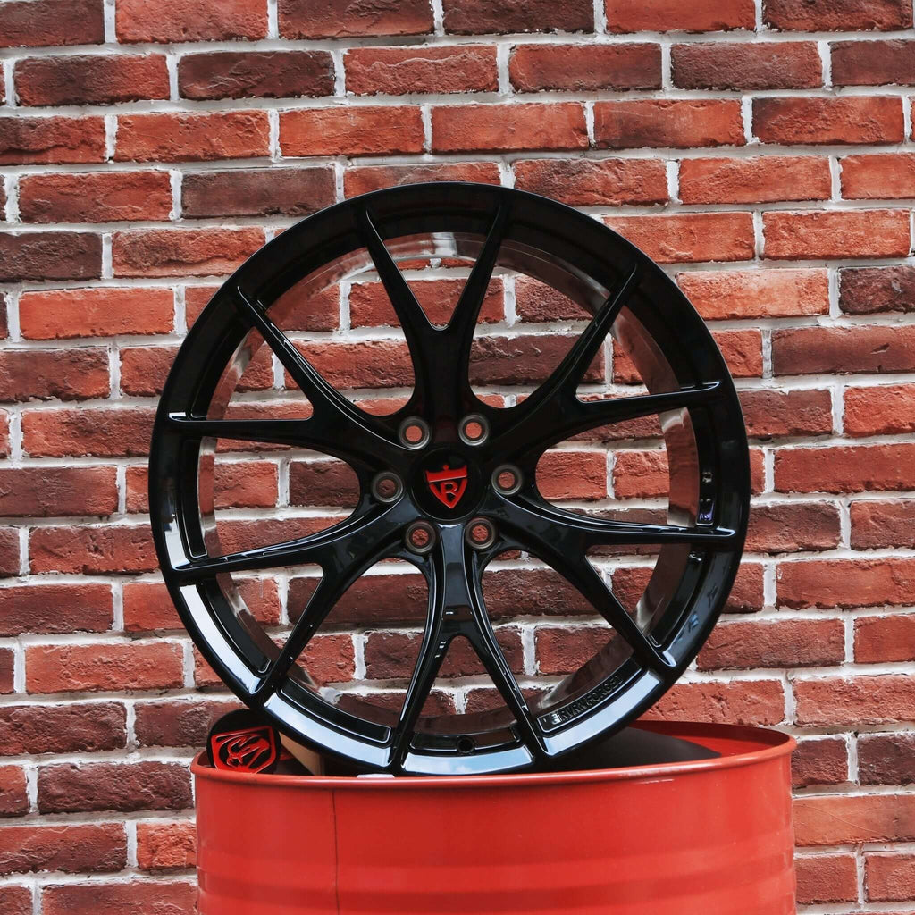 CUSTOM 1 PIECE FORGED DODGE VIPER 6 LUG WHEELS: RV-MR01