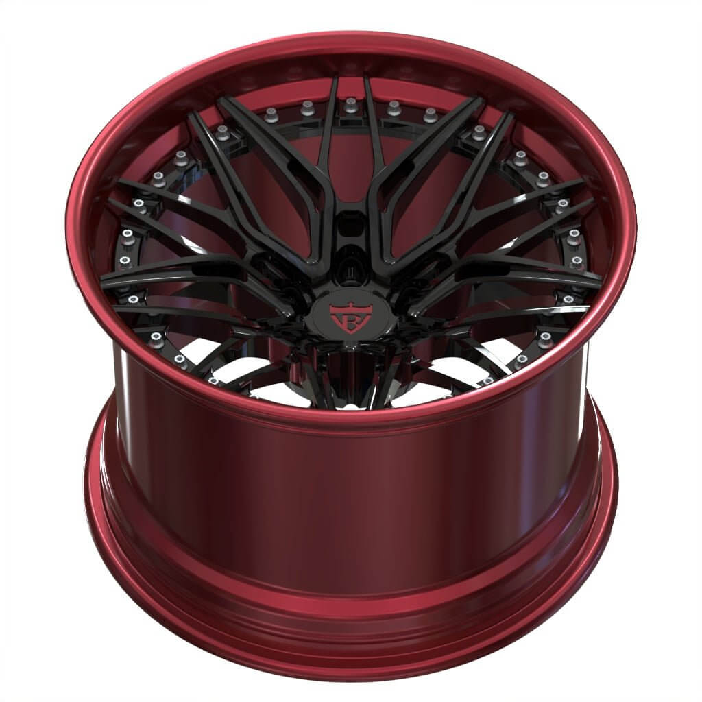 CUSTOM 2-PIECE FORGED CONCAVE DEEP DISH WHEELS: RV-C081