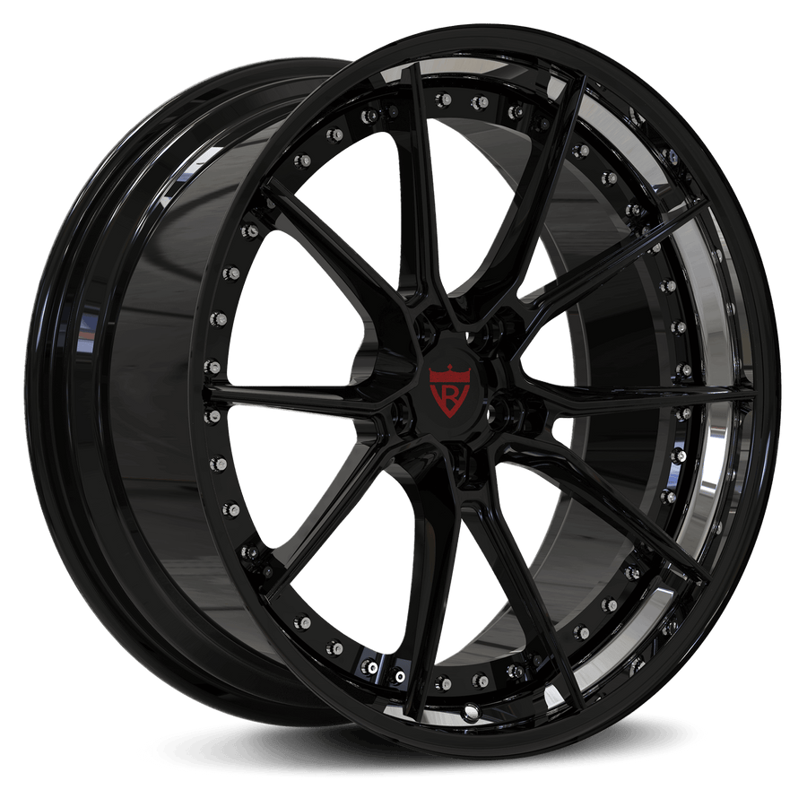 Forged Custom Rims BLACK CUSTOM FORGED WHEELS | 1/2/3-PIECE -RVRN FORGED
