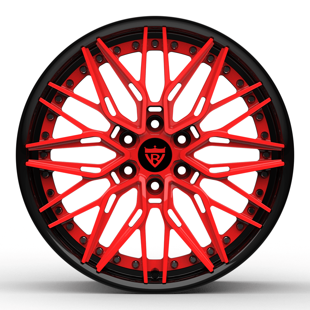 DODGE VIPER 6 LUG WHEELS: RV-T081 CUSTOM 2-PIECE FORGED