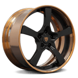 Custom Forged 2-Piece 5 Spoke Wheels: RV-DP223 - RVRN WHEELS