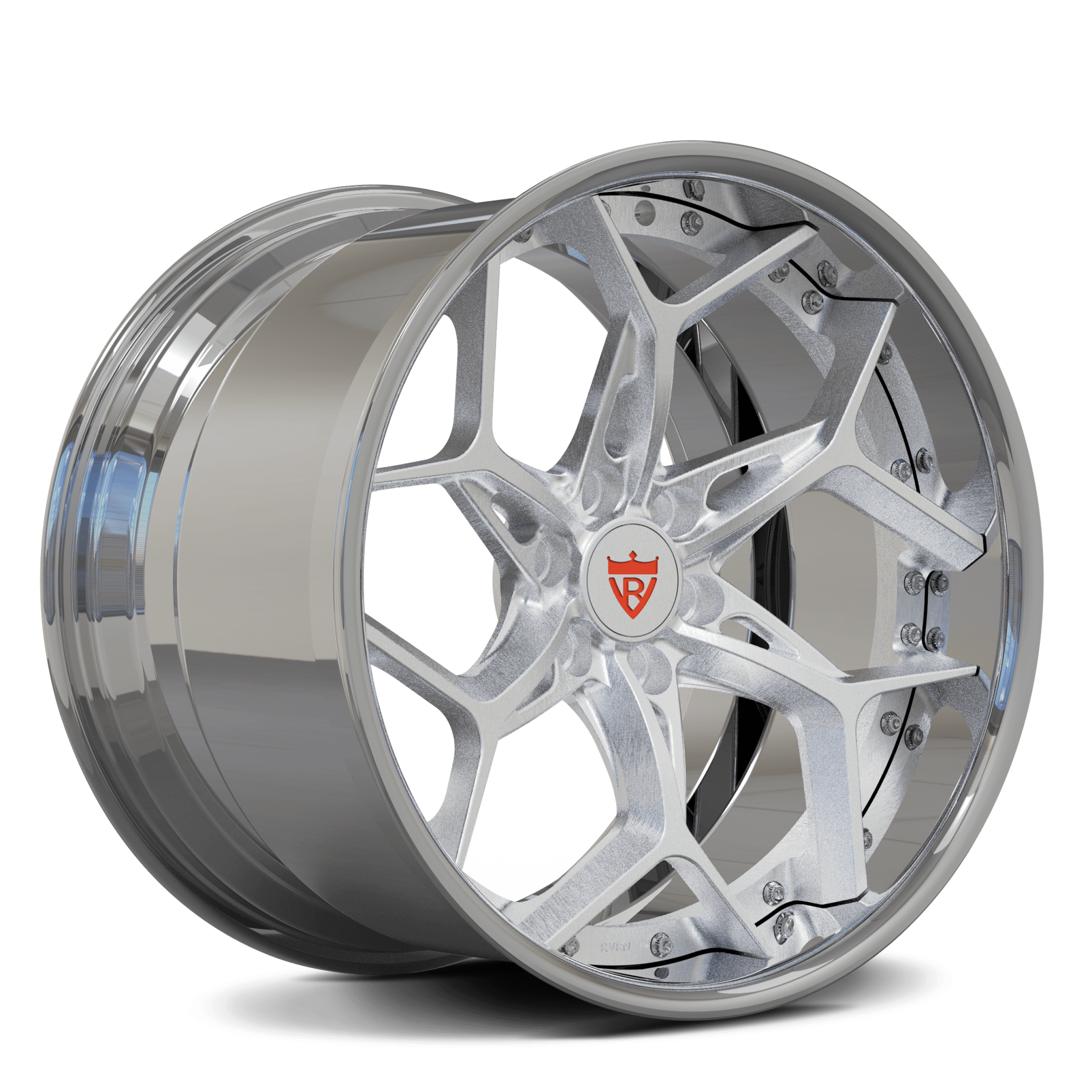 CUSTOM DODGE VIPER FORGED 6 LUG WHEELS: DV03 SERIES