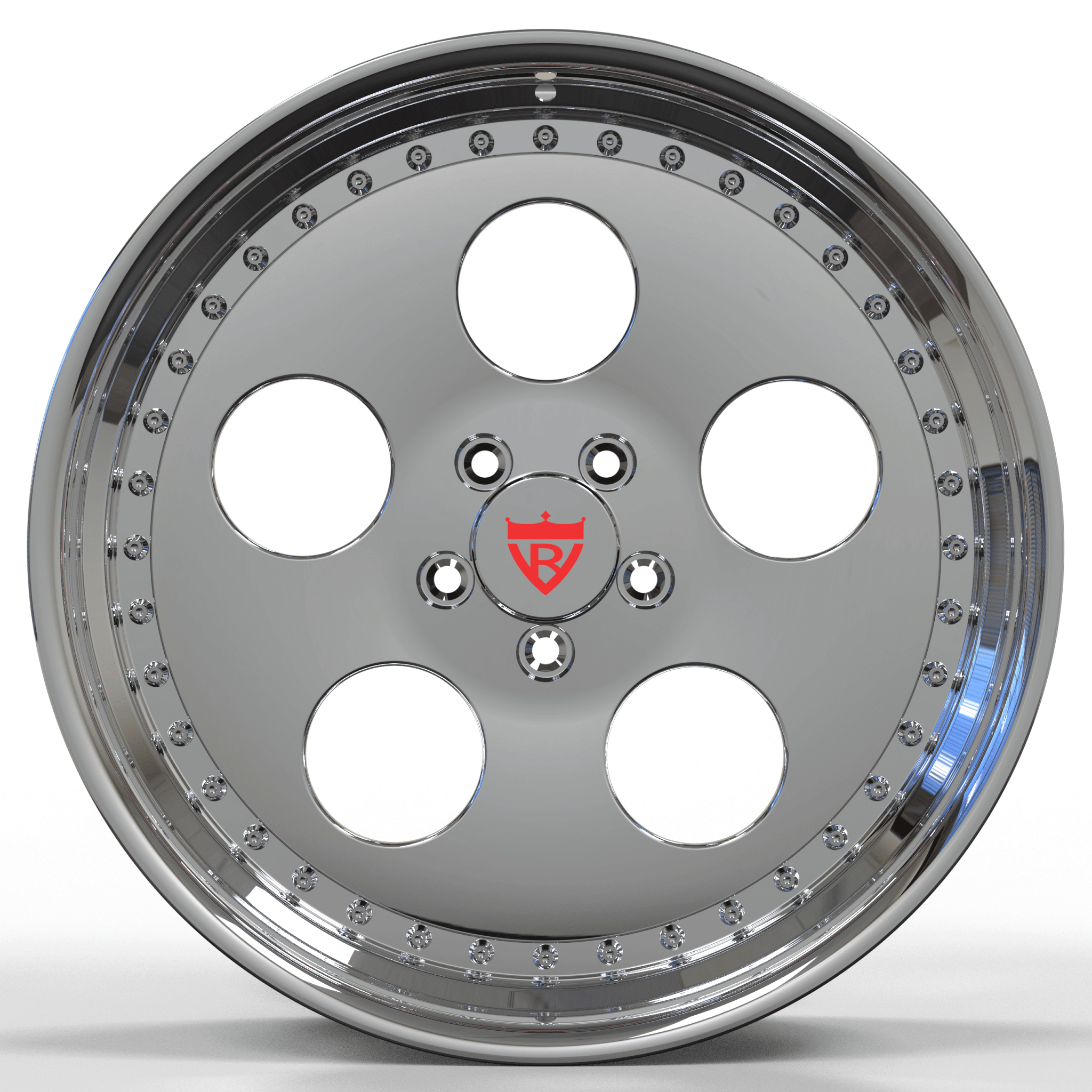 CUSTOM FORGED 2-PIECE OLD SCHOOL WHEELS: RV-DR18