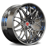 Custom Chrome Corvette Wheels-RVRN Forged Deep Dish Rims for C1-C8