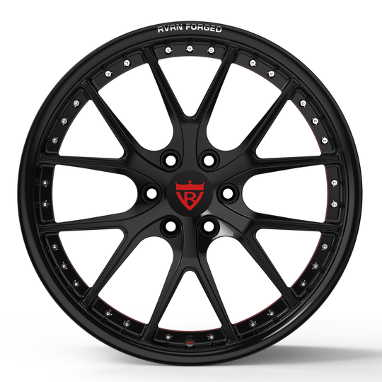 Custom Red & Black Forged Wheels & Rims | RVRN Forged – RVRN WHEELS