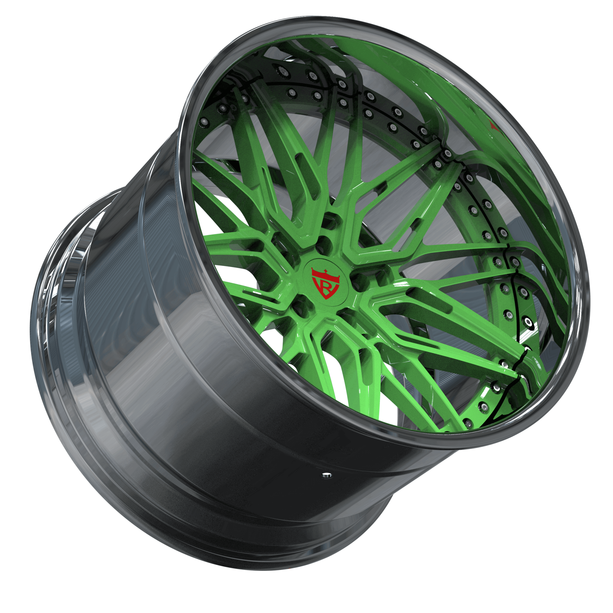 Fluorescent Green Rims
