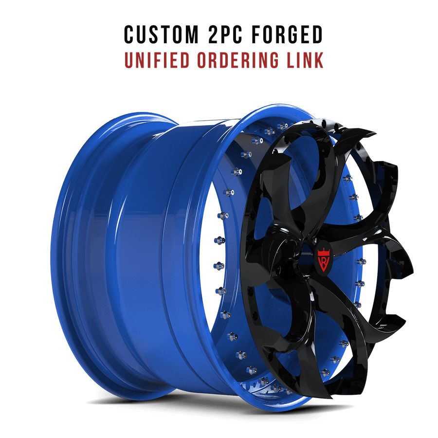 R-10K CUSTOM 2PC FORGED WHEELS - RVRN WHEELS