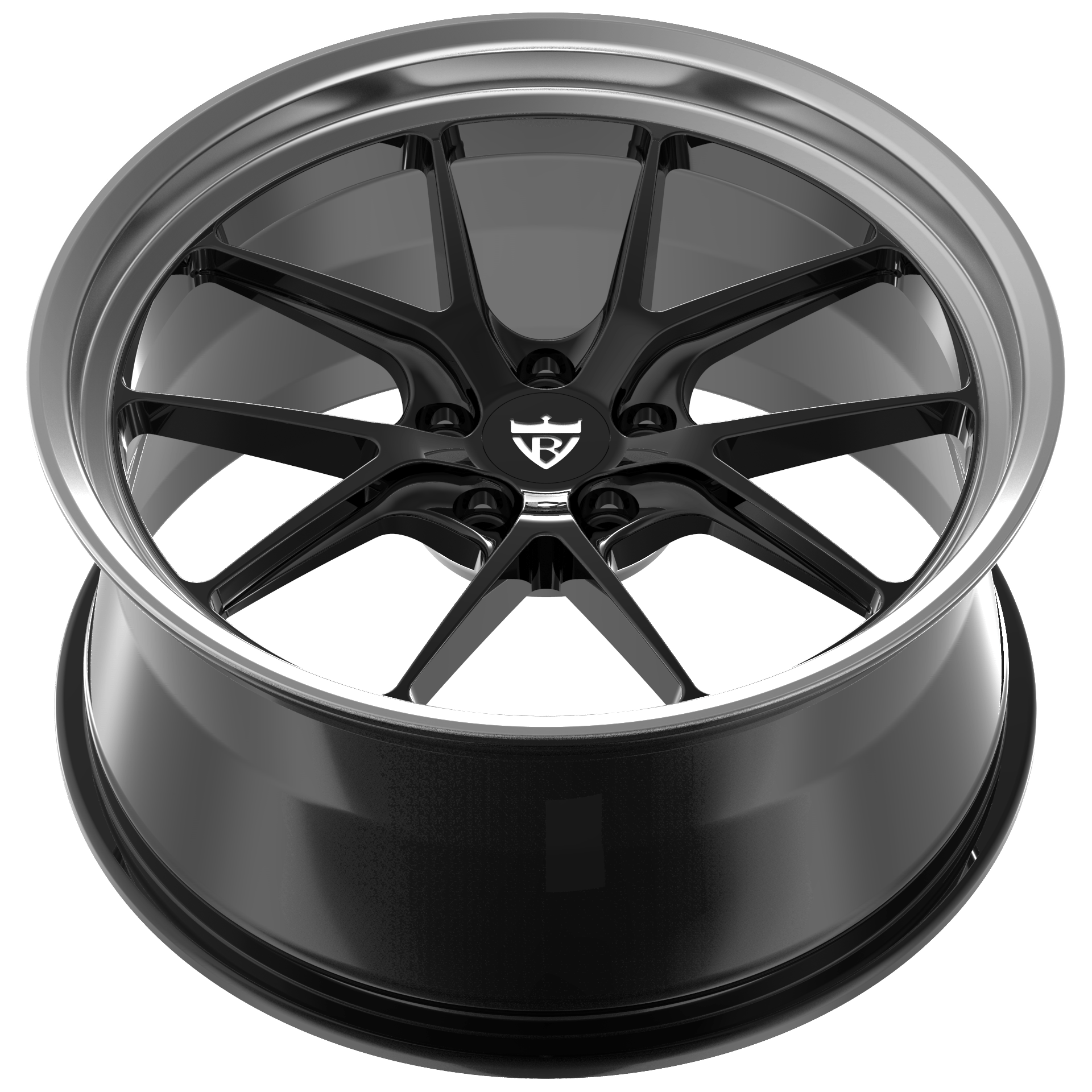 RV-HPF01(GP): HP-Forged Tesla Model 3 2-Piece Wheels 19x9.5 - RVRN WHEELS