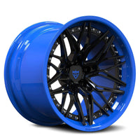 RVRN RV-C081 forged deep lip wheels designed for widebody vehicle applications with staggered fitment and aggressive concavityS