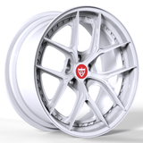 RVRN RV-DB179 lightweight forged white wheels with modern Y spoke design for Audi performance vehicles