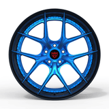 RVRN RV-DB179 forged Y spoke wheels for McLaren 720S, custom 2-piece lightweight performance wheel design engineered for precise vehicle fitment and brake clearance