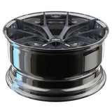 Premium chrome forged Y spoke wheels for Corvette and modern muscle car applications
