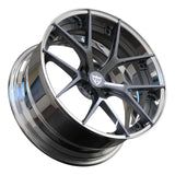 RVRN RV-DB189 Mustang GT chrome rims with lightweight forged Y spoke wheel design