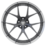 Custom forged chrome Y spoke wheels for Shelby GT500 by RVRN Wheels