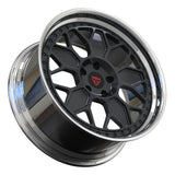 RVRN RV-DP186 custom forged deep dish wheel for BMW X5 M Competition, featuring 2-piece construction, lightweight performance design, and vehicle-specific fitment