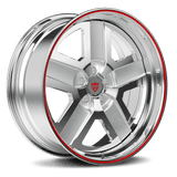 RVRN RV-DR03 forged deep dish 5-spoke classic wheel for Oldsmobile Hurst Cutlass with old-school styling