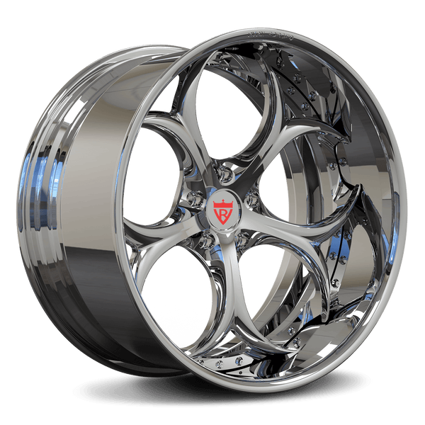 Custom 1969 Chevy Chevelle Mabilu Deep Dish Forged Wheels -Chrome rims for vintage car 