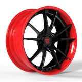RVRN RV-DS477 custom forged Corvette wheels featuring lightweight forged construction and aggressive multi spoke styling