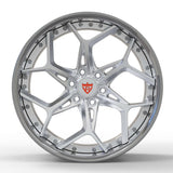 RVRN RV-DV03 Y spoke forged wheels with chrome finish for Chevrolet Corvette C7 ZR1 performance build