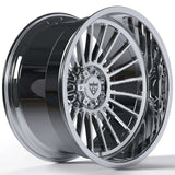 RVRN RV-HR88 chrome deep dish rims for Ford trucks featuring custom forged engineering and premium wheel craftsmanship